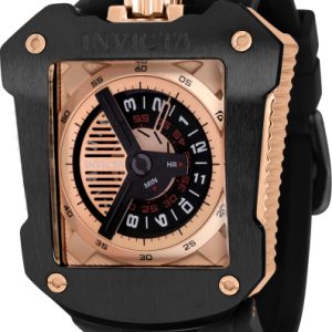 Invicta Herrklocka 41649 Speedway Roséguldstonad/Plast Ø48 mm