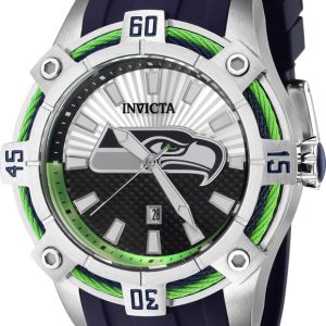 Invicta Herrklocka 42061 NFL Silverfärgad/Stål Ø40 mm