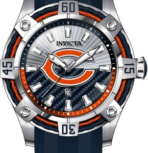 Invicta Herrklocka 42065 NFL Blå/Stål Ø52 mm