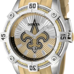 Invicta Herrklocka 42068 NFL Brun/Stål Ø40 mm