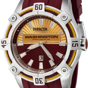 Invicta Herrklocka 42069 NFL Orange/Stål Ø40 mm