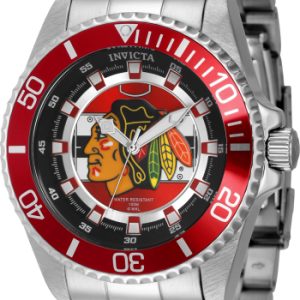 Invicta Herrklocka 42234 NHL Flerfärgad/Stål Ø47 mm