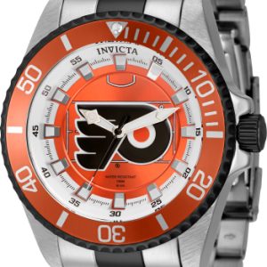 Invicta Herrklocka 42251 NHL Orange/Stål Ø47 mm