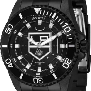 Invicta Herrklocka 42259 NHL Svart/Stål Ø47 mm