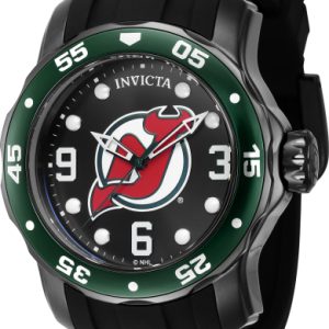 Invicta Herrklocka 42653 NHL Svart/Stål Ø48 mm