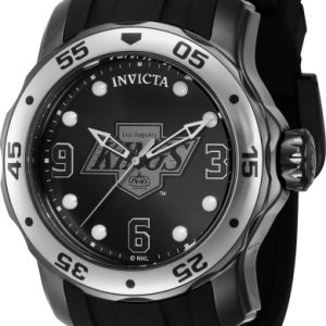 Invicta Herrklocka 42660 NHL Svart/Stål Ø48 mm