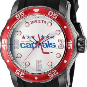 Invicta Herrklocka 42663 NHL Silverfärgad/Stål Ø48 mm