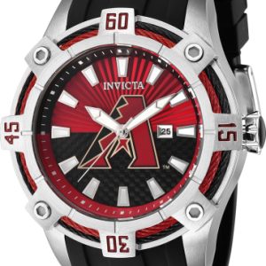 Invicta Herrklocka 43259 MLB Röd/Stål Ø52 mm