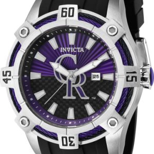 Invicta Herrklocka 43267 MLB Svart/Stål Ø52 mm