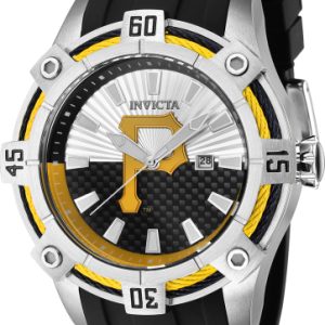 Invicta Herrklocka 43291 MLB Svart/Stål Ø52 mm