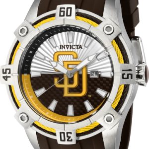 Invicta Herrklocka 43292 MLB Svart/Stål Ø52 mm