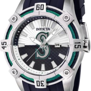 Invicta Herrklocka 43294 MLB Svart/Stål Ø52 mm