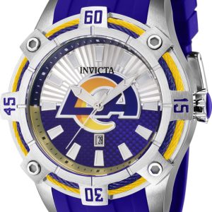 Invicta Herrklocka 43324 NFL Silverfärgad/Stål Ø52 mm