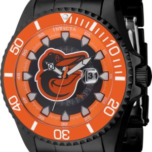 Invicta Herrklocka 43456 MLB Orange/Stål Ø47 mm