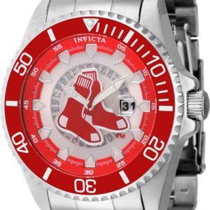 Invicta Herrklocka 43457 MLB Röd/Stål Ø47 mm