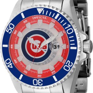 Invicta Herrklocka 43458 MLB Röd/Stål Ø47 mm