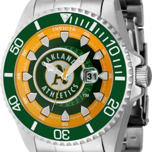 Invicta Herrklocka 43473 MLB Grön/Stål Ø47 mm