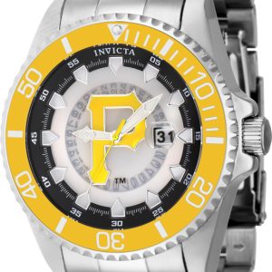 Invicta Herrklocka 43475 MLB Gul/Stål Ø47 mm