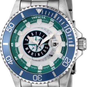 Invicta Herrklocka 43478 MLB Grön/Stål Ø47 mm