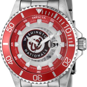 Invicta Herrklocka 43483 MLB Röd/Stål Ø47 mm