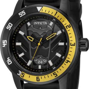 Invicta Herrklocka 43586 DC Comics Svart/Stål Ø45 mm