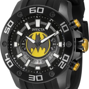 Invicta Herrklocka 43595 DC Comics Grå/Plast Ø50 mm