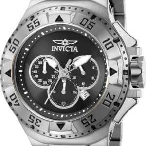 Invicta Herrklocka 43644 Excursion Svart/Stål Ø50 mm