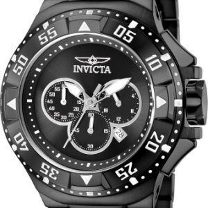 Invicta Herrklocka 43646 Excursion Svart/Stål Ø50 mm