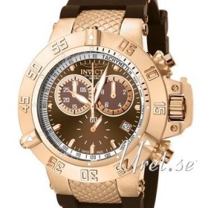 Invicta Herrklocka 5510 Subaqua Brun/Gummi Ø50 mm