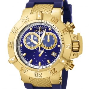 Invicta Herrklocka 5515 Subaqua Gulguldstonad/Gummi Ø50 mm