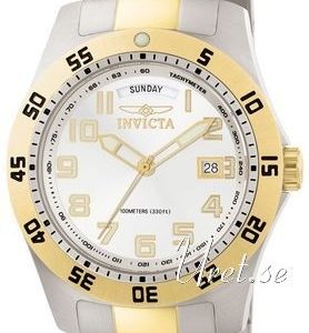 Invicta Herrklocka 6693 II Vit/Stål Ø44 mm