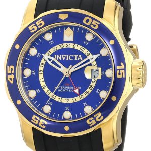 Invicta Herrklocka 6993 Pro Diver Blå/Guldtonat stål Ø48 mm