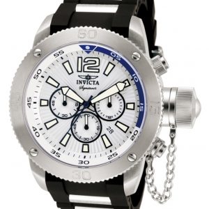 Invicta Herrklocka 7421 Signature II Silverfärgad/Stål Ø51.5 mm