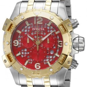 Invicta Herrklocka 80228 Specialty Röd/Guldtonat stål Ø52 mm