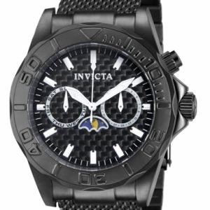 Invicta Herrklocka 80333 Pro Diver Svart/Stål Ø44 mm