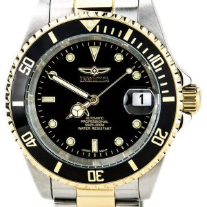 Invicta Herrklocka 8927C Pro Diver Svart/Gulguldtonat stål Ø40 mm