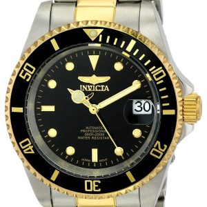 Invicta Herrklocka 8927OB Pro Diver Svart/Gulguldtonat stål Ø40 mm