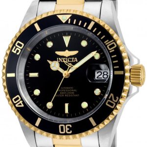 Invicta Herrklocka 8927OBXL Pro Diver Svart/Gulguldtonat stål Ø43 mm