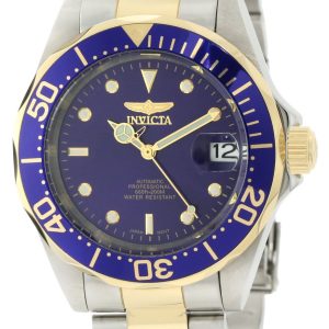 Invicta Herrklocka 8928 Pro Diver Mako Blå/Gulguldtonat stål Ø40 mm