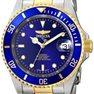 Invicta Herrklocka 8928OB Pro Diver Blå/Gulguldtonat stål Ø40 mm