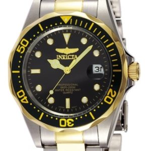 Invicta Herrklocka 8934 Pro Diver Svart/Gulguldtonat stål Ø39 mm