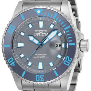 Invicta Herrklocka 90294 Pro Diver Grå/Stål Ø44 mm