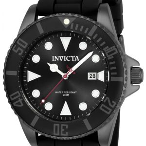 Invicta Herrklocka 90305 Pro Diver Svart/Gummi Ø44 mm