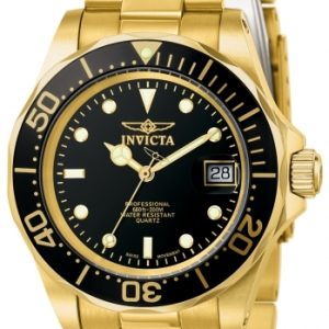 Invicta Herrklocka 9311 Pro Diver Svart/Gulguldtonat stål Ø40 mm