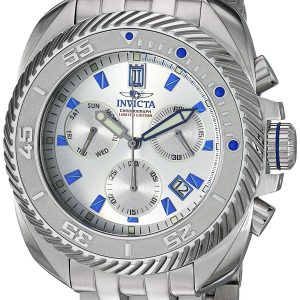 Invicta Jason Taylor Herrklocka 26419 Silverfärgad/Stål Ø50 mm