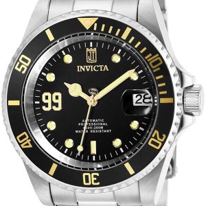 Invicta Jason Taylor Herrklocka 30198 Svart/Stål Ø40 mm