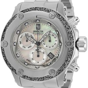 Invicta Jason Taylor Herrklocka 34276 Vit/Stål Ø52 mm