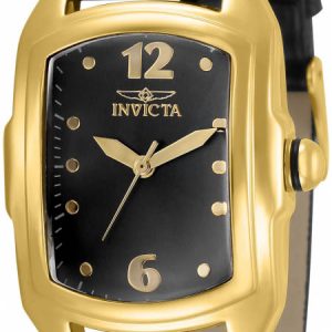 Invicta Lupah Damklocka 35351 Svart/Läder