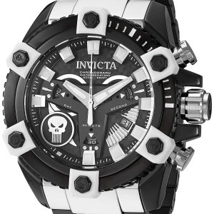 Invicta Marvel Herrklocka 26762 Svart/Stål Ø56 mm