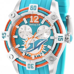 Invicta Nfl Damklocka 35796 Turkos/Stål Ø40 mm